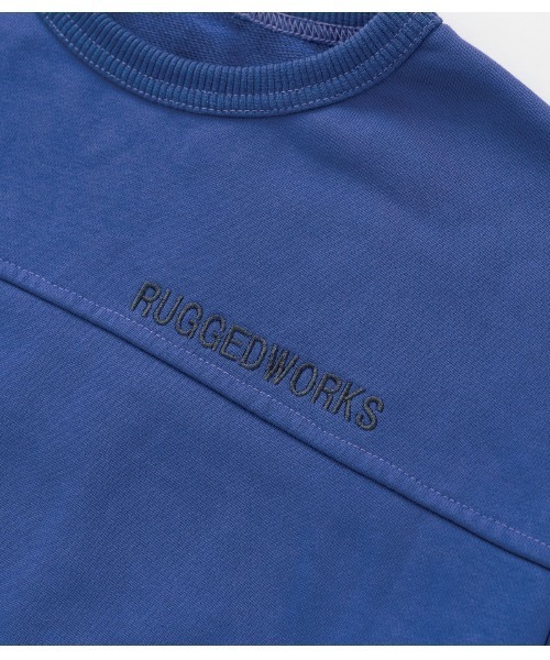 RUGGEDWORKS(ラゲッドワークス)の「SWITCHING SWEAT(スウェット・キッズ・ブラウン/パープル・01/02/03/04)」の15枚目の写真