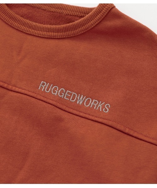 RUGGEDWORKS(ラゲッドワークス)の「SWITCHING SWEAT(スウェット・キッズ・ブラウン/パープル・01/02/03/04)」の10枚目の写真