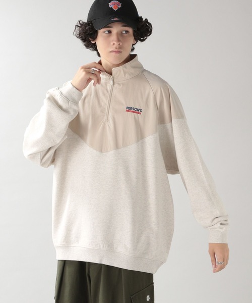 PERSON'S（パーソンズ）の「【PERSON'S】裏毛スウェットハーフジップ（スウェット・メンズ・その他4/ブルー系その他/グレー系その他・LARGE/MEDIUM）」の18枚目の写真