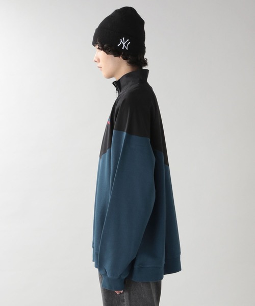 PERSON'S（パーソンズ）の「【PERSON'S】裏毛スウェットハーフジップ（スウェット・メンズ・その他4/ブルー系その他/グレー系その他・LARGE/MEDIUM）」の5枚目の写真