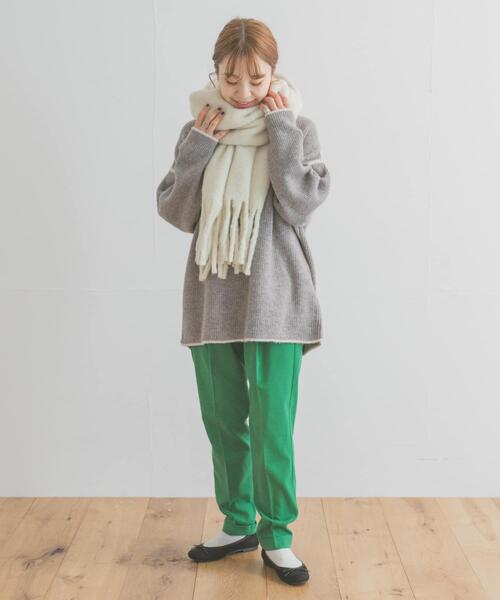 ITEMS URBANRESEARCH(アイテムズ アーバンリサーチ)の「『UR TECH』テーパードイージーパンツ(その他パンツ・レディース・ブラック/ネイビー/ベージュ/グリーン・SMALL/MEDIUM)」の8枚目の写真