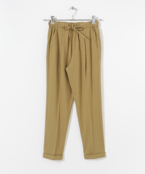ITEMS URBANRESEARCH(アイテムズ アーバンリサーチ)の「『UR TECH』テーパードイージーパンツ(その他パンツ・レディース・ブラック/ネイビー/ベージュ/グリーン・SMALL/MEDIUM)」の3枚目の写真
