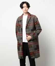 メンズのチェスターコート レッド 赤色系 ファッション通販 Zozotown