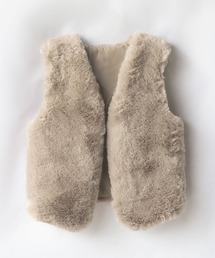 me+em select | ※【 7color 】コンパクトボリュームフェイクファーベスト(ベスト)