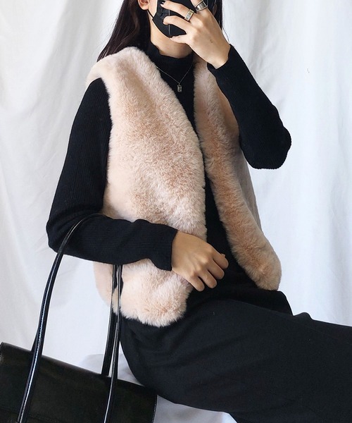 エメイン コンパクトファーベスト 【公式通販】