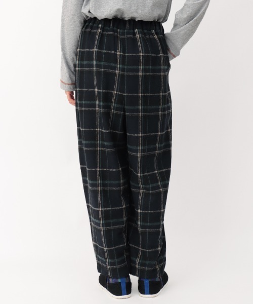 チチカカ（チチカカ）の「ワイドタックチェックパンツ（その他パンツ・レディース・ネイビー/ベージュ/カーキ・FREE）」の15枚目の写真