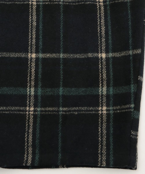 チチカカ（チチカカ）の「ワイドタックチェックパンツ（その他パンツ・レディース・ネイビー/ベージュ/カーキ・FREE）」の9枚目の写真