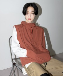 FOLLOWIN | 【UNISEX】ストリートフードアノラックベスト(ベスト)