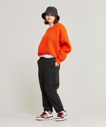 おてつ様　adidas アディカラー デニム リラックスパンツ　ジョガーパンツ おてつ様 adidas アディカラー デニム リラックスパンツ
