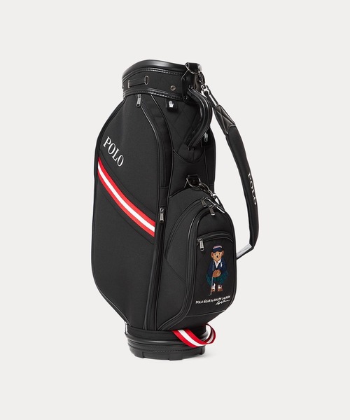 POLO GOLF（ポロ ゴルフ）の「Polo ベア ゴルフ バッグ（ゴルフグッズ・メンズ・ブラック系1・ONE）」の4枚目の写真