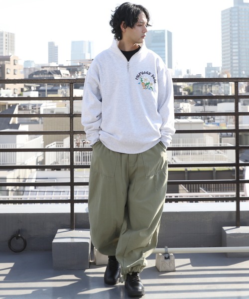8(eight)(エイト)の「ワイドスノーパンツ(カーゴパンツ・メンズ・オリーブ/ブラック/ホワイト・MEDIUM/LARGE)」の6枚目の写真