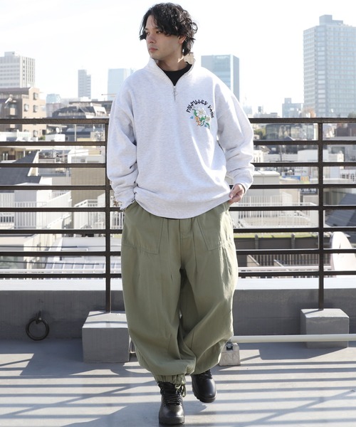 8(eight)(エイト)の「ワイドスノーパンツ(カーゴパンツ・メンズ・オリーブ/ブラック/ホワイト・MEDIUM/LARGE)」の5枚目の写真