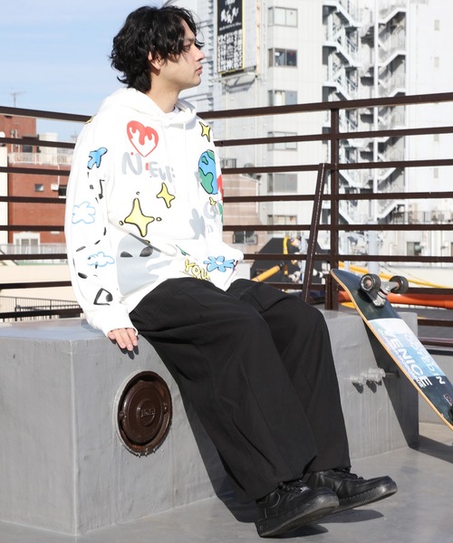 8(eight)(エイト)の「ワイドスノーパンツ(カーゴパンツ・メンズ・オリーブ/ブラック/ホワイト・MEDIUM/LARGE)」の15枚目の写真