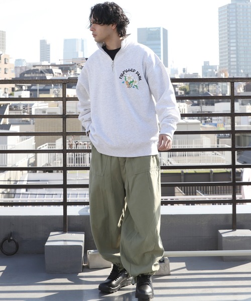 8(eight)(エイト)の「ワイドスノーパンツ(カーゴパンツ・メンズ・オリーブ/ブラック/ホワイト・MEDIUM/LARGE)」の9枚目の写真