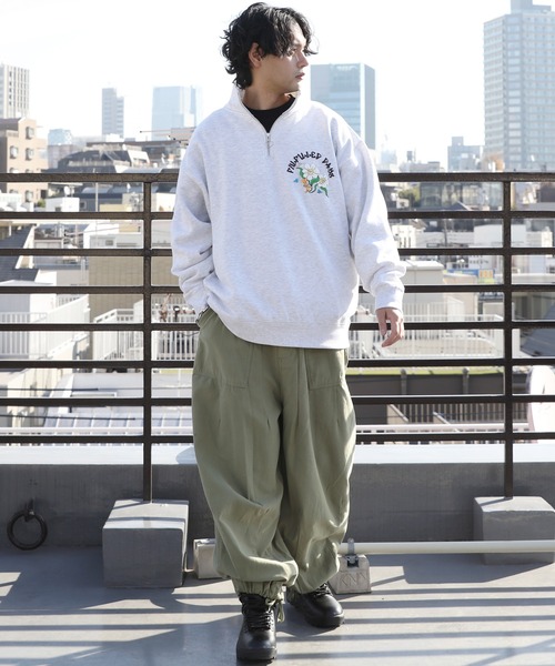 8(eight)(エイト)の「ワイドスノーパンツ(カーゴパンツ・メンズ・オリーブ/ブラック/ホワイト・MEDIUM/LARGE)」の8枚目の写真