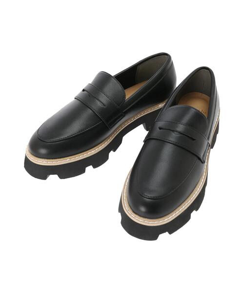 Te chichi TERRASSE（テチチテラス）の「ボリュームソールローファー（ローファー・レディース・ブラウン/ブラック/オフホワイト・MEDIUM/LARGE）」の3枚目の写真