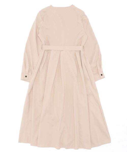 MAISON DE THERESE(メゾン ド テレーズ)の「Vネックロングシャツワンピース(シャツワンピース・レディース・グレイッシュベージュ・L)」の16枚目の写真