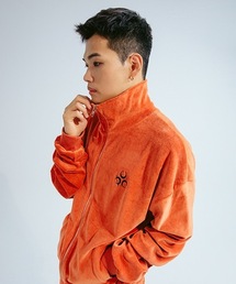 DAUSPICE | 【DAUSPICE 】シグネチャーベロアジップアップ / Signature Velour ZIP-UP BK(ブルゾン)