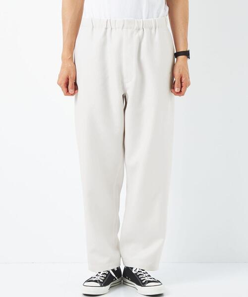 green label relaxing（グリーンレーベルリラクシング）の「エアロギャバ ワイド イージー パンツ -防シワ-（その他パンツ・メンズ・ダークグリーン/ホワイト/ナチュラル・L/S/M）」の8枚目の写真