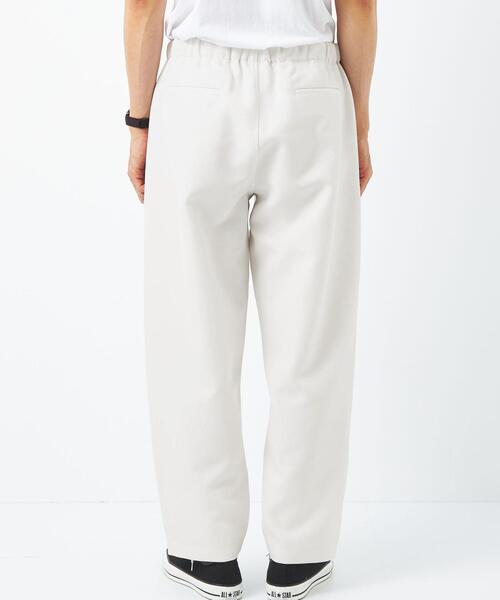 green label relaxing（グリーンレーベルリラクシング）の「エアロギャバ ワイド イージー パンツ -防シワ-（その他パンツ・メンズ・ダークグリーン/ホワイト/ナチュラル・L/S/M）」の10枚目の写真