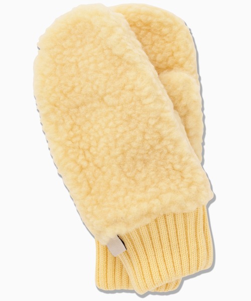 ROSE BUD（ローズバッド）の「(COLD BRAKER)ミトン（手袋・レディース・イエロー/グレー/パープル・FREE）」の12枚目の写真