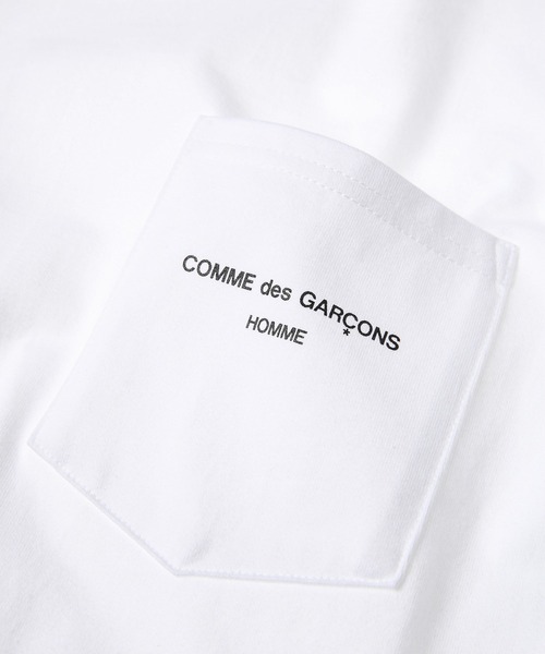 COMME des GARCONS HOMME(コム デ ギャルソン・オム)の「〈COMME des GARCONS HOMME〉LONG SLEEVE LOGO TEE(Tシャツ/カットソー・メンズ・ホワイト/ブラック/ネイビー/トップグレー・M/L/XL/S)」の6枚目の写真