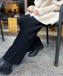 Amiur | cable line knit pants(その他パンツ)