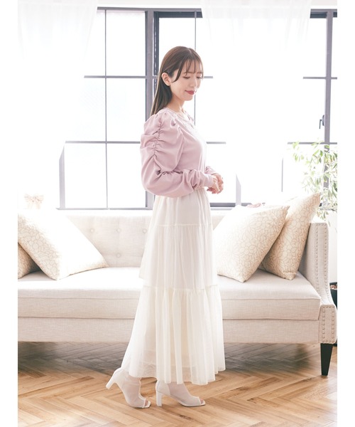 Areeam(アリーム)の「モチーフリブプルオーバー(Tシャツ/カットソー・レディース・イエロー/ピンク/オフホワイト・FREE)」の18枚目の写真