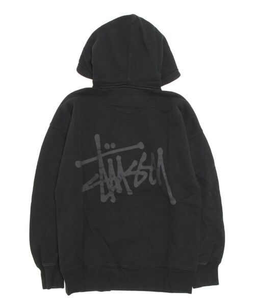 STUSSY（ステューシー）の「STUSSY/ステューシー Slant Fleece Hoodie (Wmns) フーディー（パーカー・レディース・ブラック・S/L/XS/M）」の11枚目の写真
