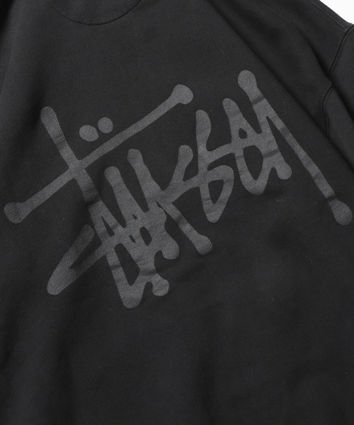 STUSSY（ステューシー）の「STUSSY/ステューシー Slant Fleece Hoodie (Wmns) フーディー（パーカー・レディース・ブラック・S/L/XS/M）」の7枚目の写真