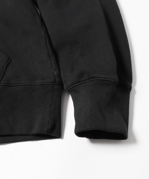 STUSSY（ステューシー）の「STUSSY/ステューシー Slant Fleece Hoodie (Wmns) フーディー（パーカー・レディース・ブラック・S/L/XS/M）」の6枚目の写真