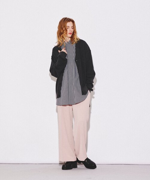 tk.TAKEO KIKUCHI（ティーケータケオキクチ）の「◆カラーニットカーディガン（カーディガン/ボレロ・メンズ・ブルー/ベビーピンク/チャコールグレー/ブラック/マスタード・03/01/02）」の22枚目の写真