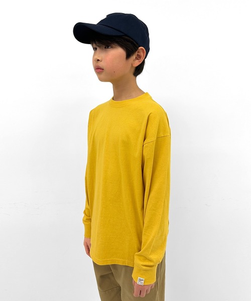 GLAZOS（グラソス）の「バックプリント長袖Tシャツ（Tシャツ/カットソー・キッズ・ホワイト/グリーン/ブラック/マスタード・160cm/170cm/150cm/140cm）」の10枚目の写真