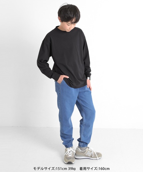 GLAZOS（グラソス）の「バックプリント長袖Tシャツ（Tシャツ/カットソー・キッズ・ホワイト/グリーン/ブラック/マスタード・160cm/170cm/150cm/140cm）」の19枚目の写真