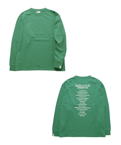 GLAZOS（グラソス）の「バックプリント長袖Tシャツ（Tシャツ/カットソー・キッズ・ホワイト/グリーン/ブラック/マスタード・160cm/170cm/150cm/140cm）」の21枚目の写真