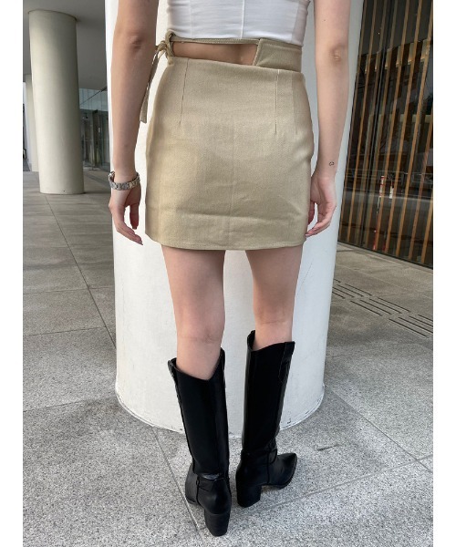 ENVYM(アンビー)の「ウエスタンライクSK(スカート・レディース・ブラック/ベージュ/ホワイト・SMALL/MEDIUM)」の20枚目の写真