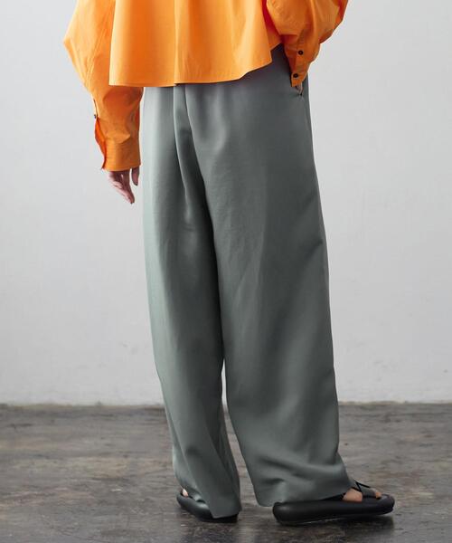LANVIN en Bleu（ランバンオンブルー）の「ゴムギャザーワイド
