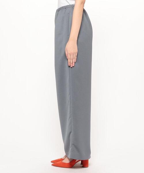 LANVIN en Bleu(ランバンオンブルー)の「ゴムギャザーワイドパンツ(その他パンツ・レディース・ベージュ/ブラック/チャコールグレー・38/36)」の21枚目の写真