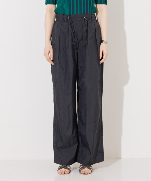 NOMINE（ノミネ）の「ワッシャーワイドパンツ（その他パンツ・レディース・パープル/ブラック/カーキ・S/M）」の5枚目の写真