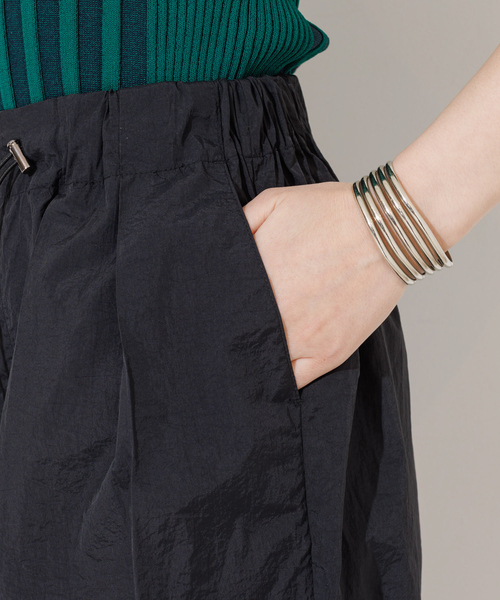 NOMINE（ノミネ）の「ワッシャーワイドパンツ（その他パンツ・レディース・パープル/ブラック/カーキ・S/M）」の9枚目の写真