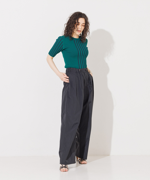 NOMINE（ノミネ）の「ワッシャーワイドパンツ（その他パンツ・レディース・パープル/ブラック/カーキ・S/M）」の11枚目の写真