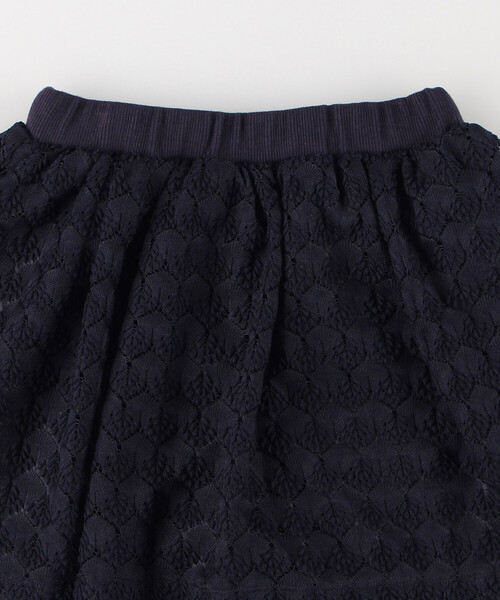 COMME CA ISM（コムサイズム）の「インナーパンツ付き　レーススカート（スカート・キッズ・ホワイト/ネイビー・110cm/120cm/130cm/140cm/150cm）」の6枚目の写真