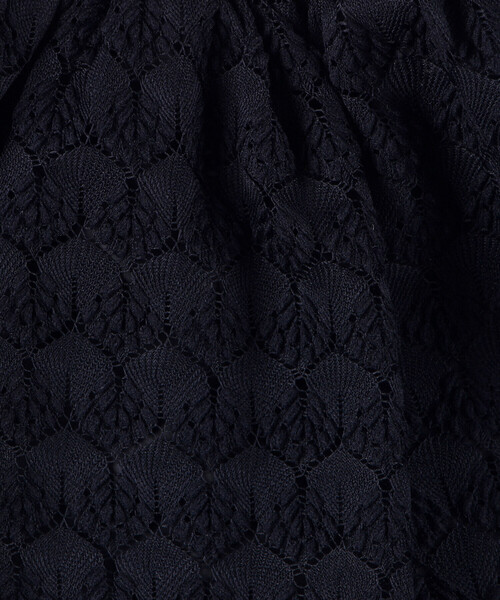 COMME CA ISM（コムサイズム）の「インナーパンツ付き　レーススカート（スカート・キッズ・ホワイト/ネイビー・110cm/120cm/130cm/140cm/150cm）」の9枚目の写真