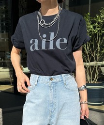 aileフロッキーロゴTEE