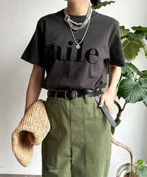 aileフロッキーロゴTEE