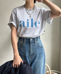 aileフロッキーロゴTEE