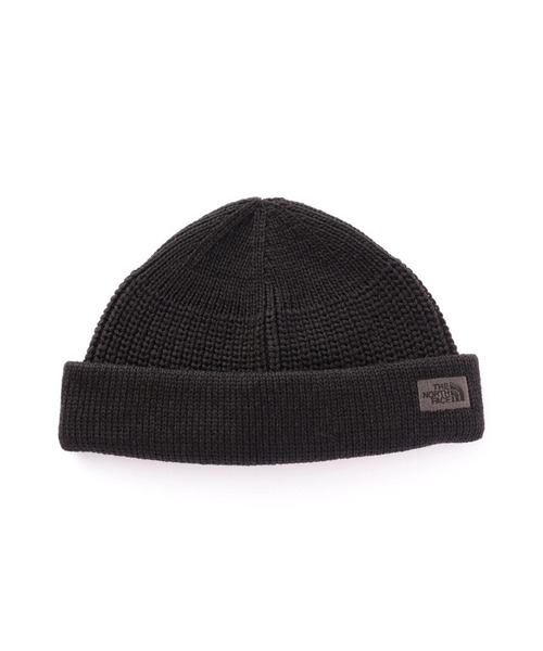 THE NORTH FACE PURPLE LABEL(ザ ノースフェイス パープルレーベル)の「THENORTHFACE PURPLE LABEL/ザ・ノースフェイス/Field Wach Cap(ニットキャップ/ビーニー・メンズ・ブラック・F)」の4枚目の写真