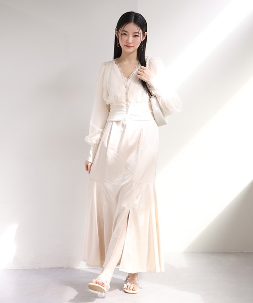 one after another NICE CLAUP（ワンアフターアナザーナイスクラップ）の「華やかな存在感。ビジューバタフライサンダル（サンダル・レディース・クリア/その他・SMALL/MEDIUM/LARGE）」の13枚目の写真