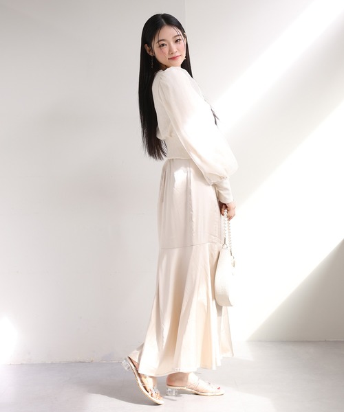 one after another NICE CLAUP（ワンアフターアナザーナイスクラップ）の「華やかな存在感。ビジューバタフライサンダル（サンダル・レディース・クリア/その他・SMALL/MEDIUM/LARGE）」の14枚目の写真