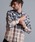 NO ID.�i�m�[�A�C�f�B�j�́u�yNO ID.�zBleach Check Western Shirt / �u���[�` �`�F�b�N �E�G�X�^�� �V���c�i�V���c/�u���E�X�j�v�b�u���[